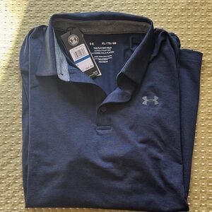 Under Armour Men's Dark Blue Polo Shirt